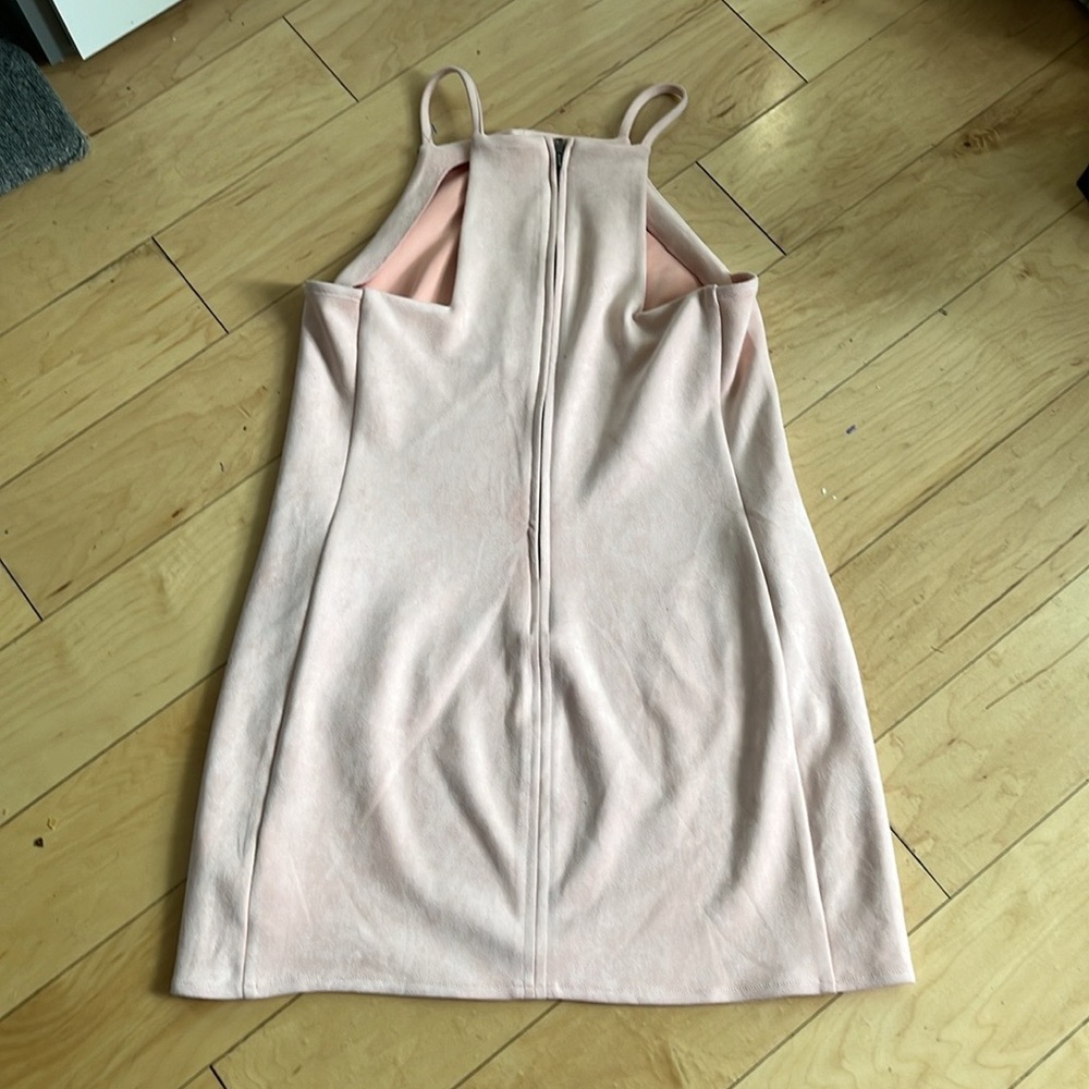 Jack by BB Dakota Faux Suede Dress large - Picture 3 of 8